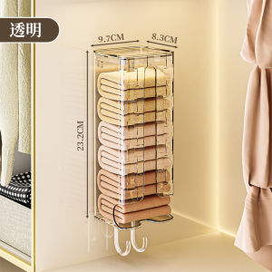 กล่องเก็บของ ไม่มีการเจาะ สวยงาม การหมุน 360 องศา ตะขอโลหะ ติดตั้งง่าย ขยายและหนาขึ้น ห้องนอน