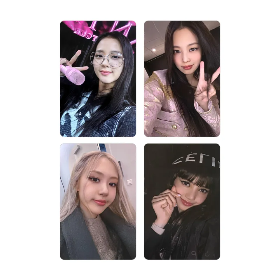 Blackpink 2nd Vinyl Born Pink Photocard Kpop Ido Jisoo Rose Jennie