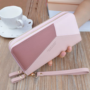 Jannah Dompet Pendek Pemegang Kad Wanita ( Triangle Double Zip Card Zip Money Purse Woman Pouch Wallet ) 43G3