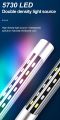 Full spectrum diving light/fish tank light 240 ° ultra wide angle amphibious three color switching for enhanced brightness and color enhancement. 