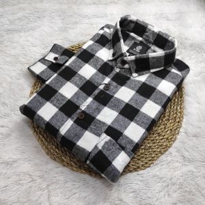 Kemeja Flanel Anak Lengan Panjang Baju SetelanPremium Usia 3-13th Bahan berkualitas dan Nyaman