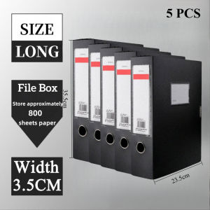 A4/Long Document Box Bond Paper Organizers File Box File Storage School Office Supplies