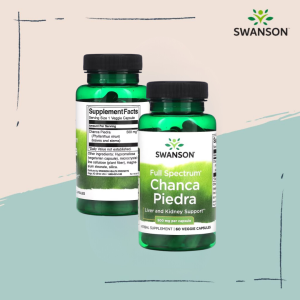 Swanson PH |  Swanson Full Spectrum Chanca Piedra 500 mg 60 Veggie Capsules Supports Kidney Health Maintains Optional Liver Health Full Spectrum® Whole Herb Formula