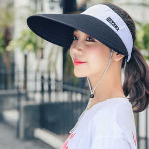 TOPI SENAM WANITA PANTAI KOREA ZUMBA VISOR GOLF BASEBALL CAP OUTDOOR FASHION CEWEK KEKINIAN IMPORT aad1