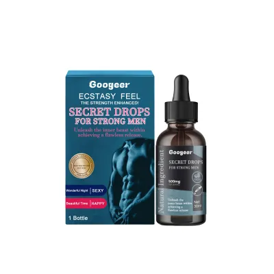 Googeer Secret Drops For Strong Men Strengthen Body Drops 30ml Long Lasting Secret Drops For Strong Powerful Men Secret Happy Drops Enhancing Sensitivity