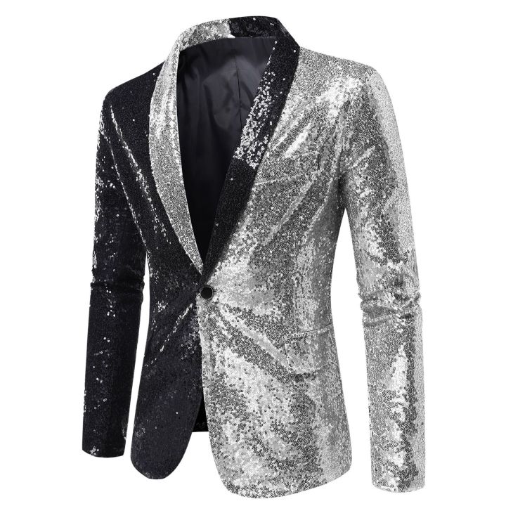 Shiny sale suit jacket