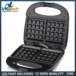 Waffle Maker Waffle Making Machine Portable Chaffle Maker Non Stick Mini Waffle Maker Machine Anti-scalding for Waffles Sandwiches