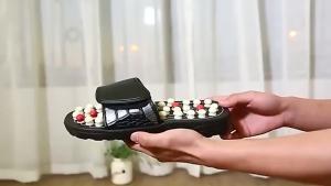 Feet Massage Slippers Foot Reflexology Acupuncture Therapy Massager Walk Stone Shoes Cobblestone Massageador Sandal