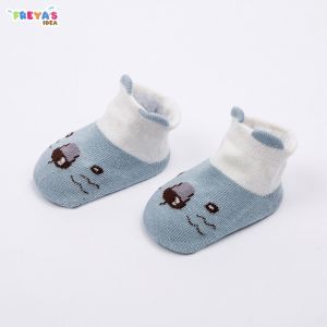 FR-P642 Kaos Kaki Bayi Karakter Animals Bahan Katun Kaos Kaki Bayi Perempuan Laki Laki / Kaus Kaki