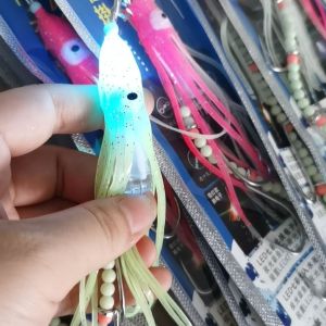 Cahaya Malam Kuat Potongan Rambut Potongan Rambut Lampu Gantung Tali Gigi Cangkuk Ikan Cangkuk Sotong Perahu Nelayan Laut Cangkuk Ikan Taidao