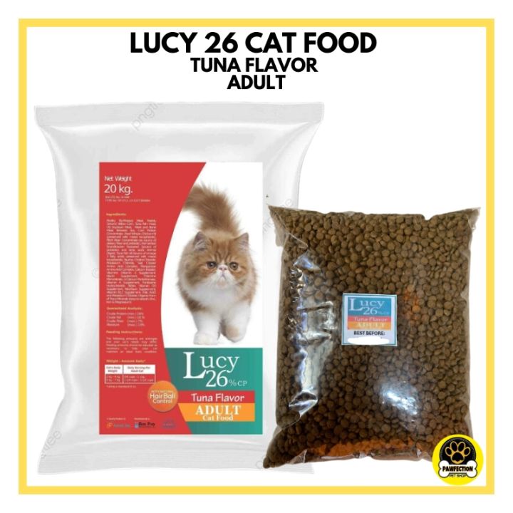 LUCY 26 CP ADULT CAT FOOD (TUNA FLAVOR) 1 KILO REPACKED Lazada PH