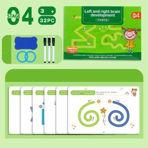 [TM77] Buku Edukasi Dini Belajar Menulis Dan Menggambar Anak / Mainan Untuk Perkembangan Otak Anak / Early Learning Education Book For Kids