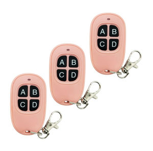 Wireless Remote Control 433MHz for Gate Control Electronic Gate Control PPAGAREN Kit3 RED-D