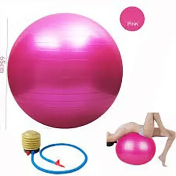 Joyas Fashion 55CM Yoga Ball Gym Fitness Ball Peralatan Kecergasan 瑜伽球 JTP