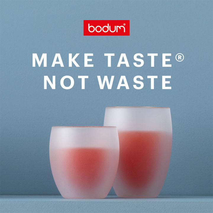 Frosting glass cup bodum PAVINA double wall glasses 250ml 350ml 450ml  Lazada PH