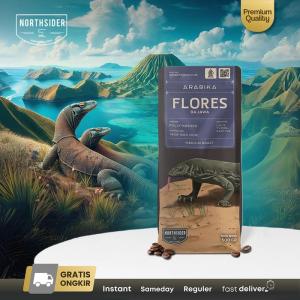 Northsider Kopi arabika Flores Bajawa fully-washed coffee