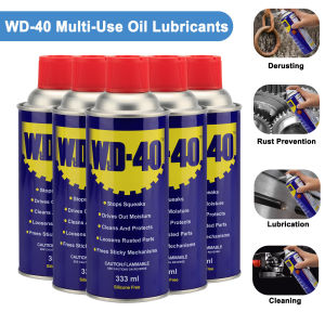 [100% ORIGINAL] 5PCS WD-40 Multi Purpose Oil 11.2oz / 333ml Rust Remover Penetrating OIL Multi-Use