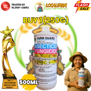 [BUY 1 GET 1] Farm Guard Premium 500ml – 2in1 Organic Insecticide & Fungicide Complete Crop Protection