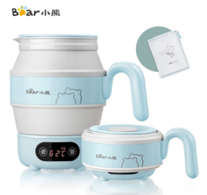 Bear Portable Kettle Electric Kettle Folding Kettle Boiling Cup Traveling Domestic Thermostatic Kettle Health Preserving Milk Keeping Warm Hot Kettle ZDH-A06G1