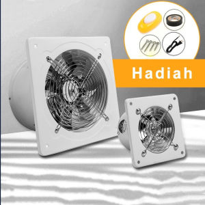 Exhaust Fan Dinding 4Inch Kipas Exhaust Ventilasi Dinding exhaust fan kamar mandi Booster Fan