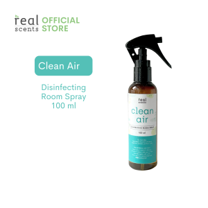 Real Scents Clean Air Disinfecting Room Spray 100ml Travel Size
