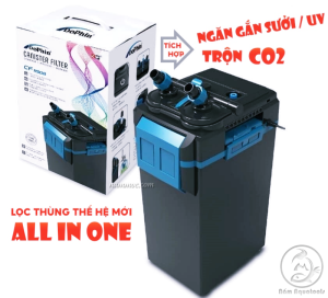 Lọc Thùng DoPhin Canister CF-11008 | CF-11308 | CF-11508 - Tích Hợp Trộn CO2 và Ngăn Gắn Sưởi