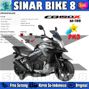 Motoran Aki Anak PMB M 199 CB150X Dengan Roda Bantu Penyeimbang