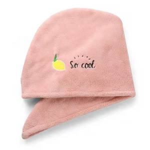 Happy home2021 ผ้าคลุมผมแห้งเร็ว ผ้าคลุมผมไมโครไฟเบอร์ ดูดซับผมแห้ง ใช้ได้ทั้งเด็กและผู้ใหญ