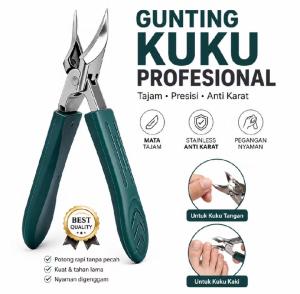 Gunting Kuku Sudut Nail Clipper Gunting Kuku Cantengan Gunting Kuku Kaki Gunting Kuku Anti-Percikan 1pcs