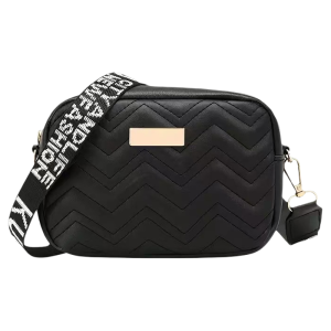 CJY SHOP#163 Fashion Quilted Crossbody Bag for Women - Fashion Shoulder Bag with Geometric Pattern adjustable strap