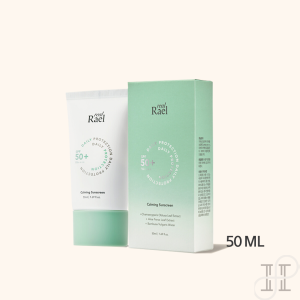 Korea Rael Daily Calming Sunscreen SPF 50+ PA++++ I Intensive UV Sunblock I No White Cast