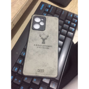 PAKET 3in1 Softcase POCO X5 PRO 5G DEER Motif Canvas Bonus Tempered Glass Layar Dan Camera