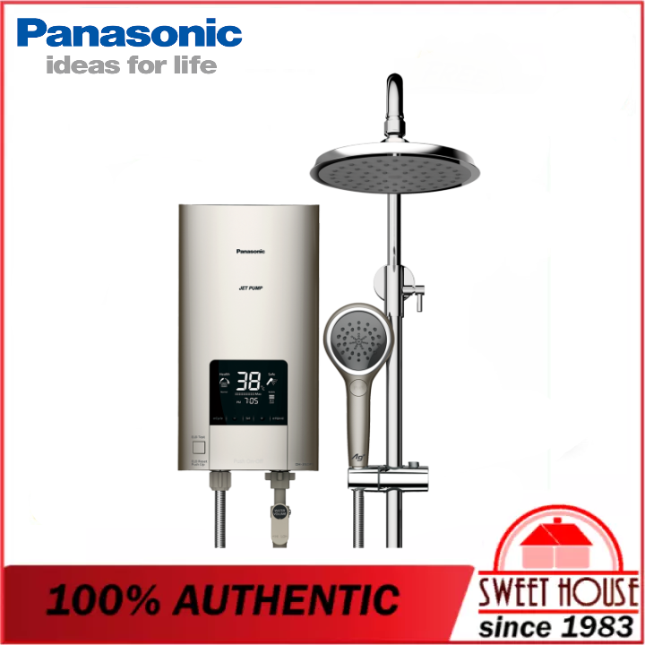 Panasonic Water Heater With Rain Shower (Jet Pump) DH-3NDP1MSR