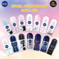 NIVEA Deodorant Roll On Men & Women. 