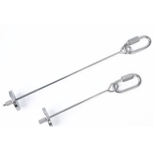 FMSRZX Budgie Parakeet Cage Accessories Stainless Steel Pet Treat Parrot Feeder Bird Food Holder Fruit Stick Vegetable Skewer