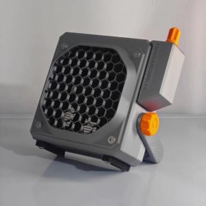 btnx DC powered reverse backflow filter compact design - desktop solder extractor and grinding dust collector 6B2Z9