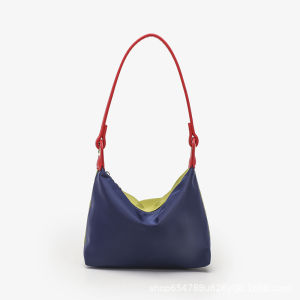 2024 New Longxiang Oxford Cloth Handbag Double-Sided Trendy Fashion Casual Shoulder Dumpling Bag for Women