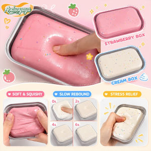 Aoduoyaya Slow Rising Cake Squishy Toy Stress Relief Squeeze Toy for Kids Students Office