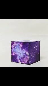 2026 Hot Sale [ Shipped from China ] Transformable Geometric Magnetic Cube Intelligence Puzzle 3d Popular childrens educational toys for night market stalls to relieve stress B3