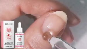 Eelhoe Peach Nail Treatment Oil Repair Hand and Foot Nail Rotten Nail Gray Nail Brightening Nail Thickening Care Solution