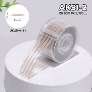 Skot Mata Jaring Transparan Roll Eyelid Veil Tape Sticker Selotip Lipatan Kelopak Mata Tahan Air