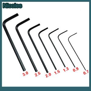[Nicoles] 7Pcs lot 0.7mm-3mm Mini Hexagon Hex Allen Key Set Wrench Screwdriver Tool Kit