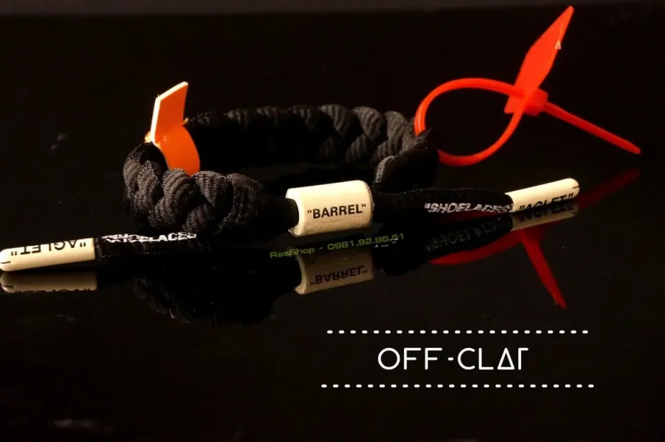 Off white 2024 rastaclat black