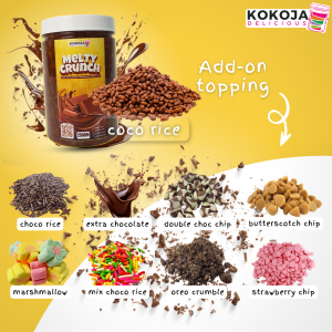 KOKOJA Melty Crunch Milk Chocolate Flavoured Choco Jar Ready to Eat Affordable Price