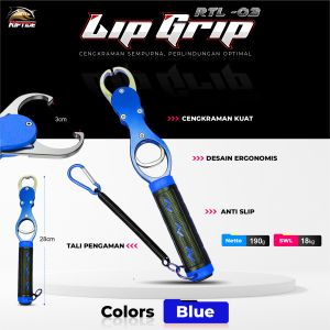 RIPTIDE RTL-03 LIP GRIP ALAT BANTU CAPIT MULUT IKAN STAINLESS STEEL MATERIAL