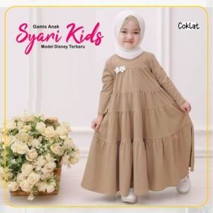 WYNOLA 616 Gamis Anak Syari Kids Model Terbaru