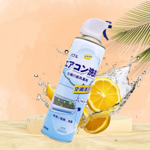 Bọt tẩy vệ sinh khử trùng điều hoà xe hơi xịt khử mùi điều hoà dàn lạnh vệ sinh dàn máy lạnh ô tô Flamingo 500ml