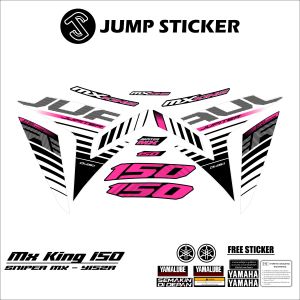 Stiker striping mx king 150 grafis variasi 055