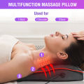 Máy Mát Xa Cổ Chạy Điện, Gối Xoa Bóp Thư Giãn Xoa Bóp Toàn Thân Vai Lưng Mát Xa Shiatsu Cổ Tử Cung Giảm Đau Căng Cơ Dành Cho Nhà Xe Hơi. 