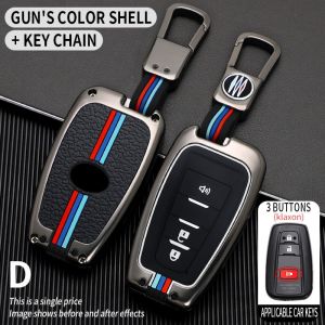 Bao Da Vỏ Bảo Vệ Ốp Chìa Khóa Bọc Chìa Khóa Phản Quang Xe Ô Tô Toyota Altis Corolla Cross Camry Highlander Mẫu Mới